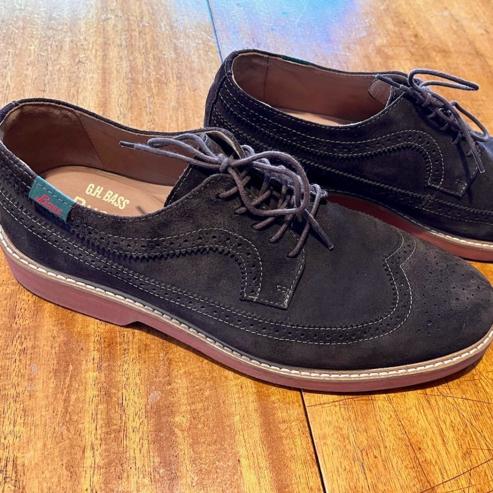 Bass "Blake" Suede Wingtip: Worn only once